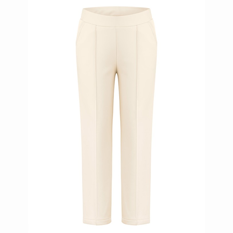 Womens neoprene pants natural white