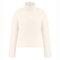 Womens neoprene pullover natural white