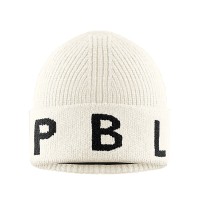 Girls knit beanie white