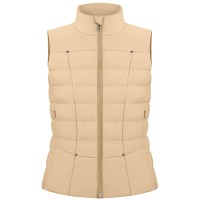 Womens vest sand beige