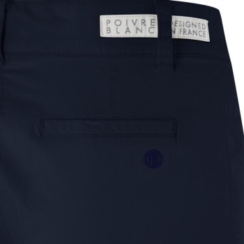 Womens blue cotton shorts