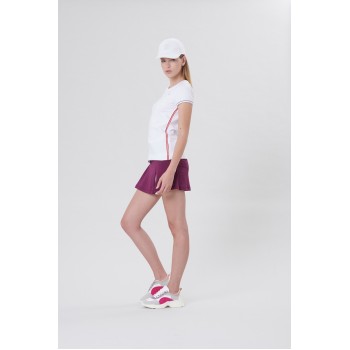 Womens skort jam purple/white