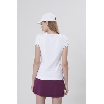Womens skort jam purple/white