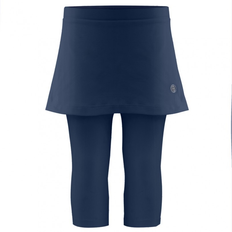 Womens oxford blue capri