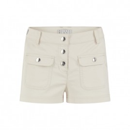 Girls cotton shorts moon grey