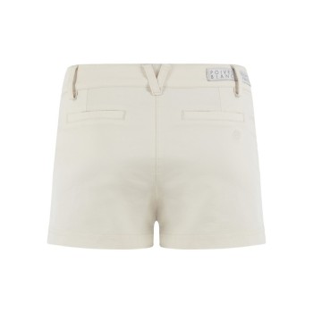 Girls cotton shorts moon grey