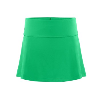 Girls meryl stretch skort emerald green/white