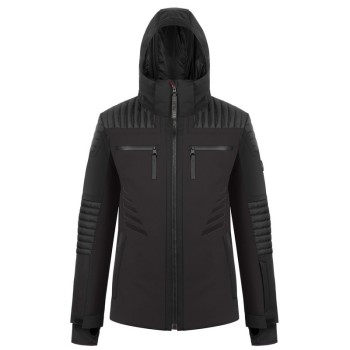 Mens black stretch jacket