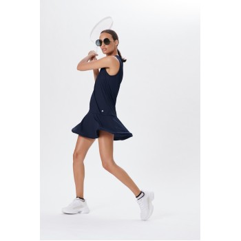 Womens eco light oxford blue dress (recycled)