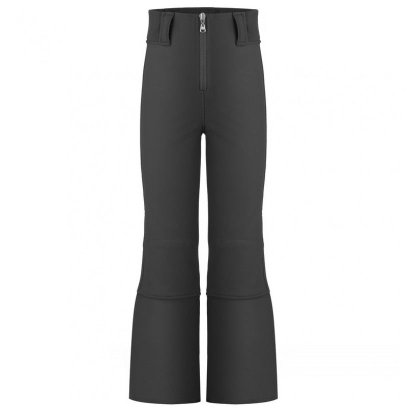 Girls softshell pants black