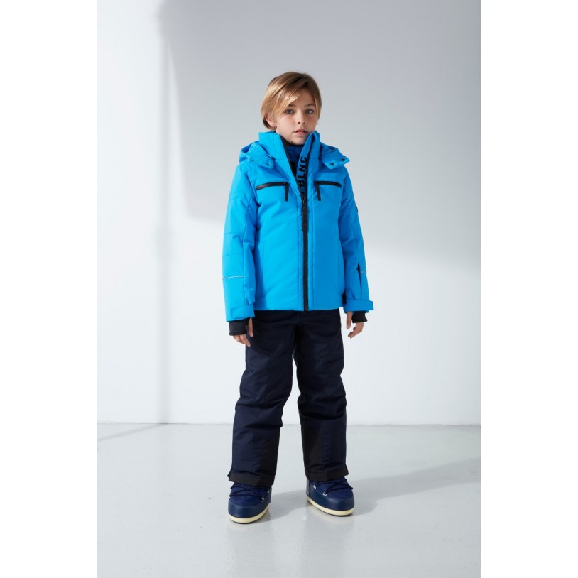 Boys ski jacket diva blue