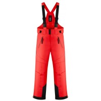 Boys ski pants scarlet red