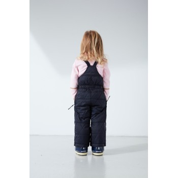 Girls quilted ski pants gothic blue