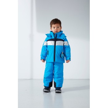 Boys ski jacket multico diva blue