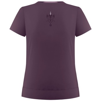 Womens stretch t-shirt mulberry purple