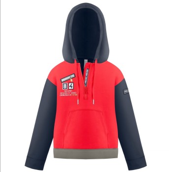 Hoodie multico techno red