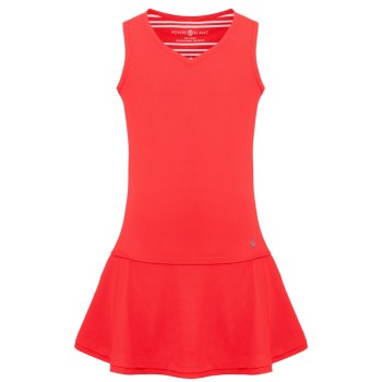 Girls eco active dress techno red