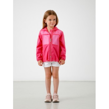 Girls rain jacket jelly pink