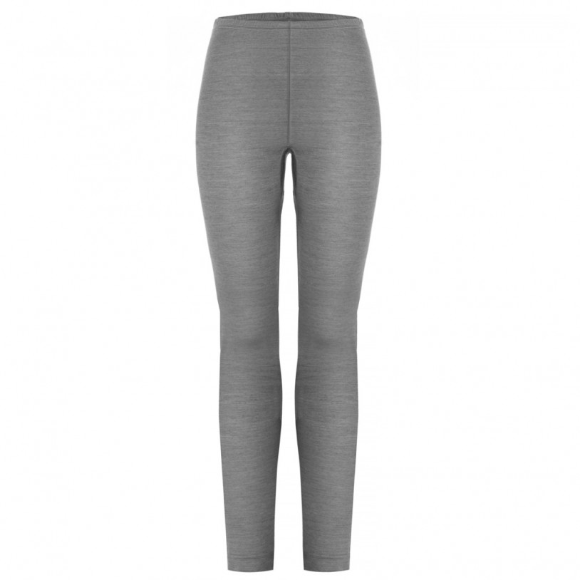 Womens merino wool pants stone grey heather