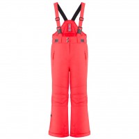 Girls ski pants techno red