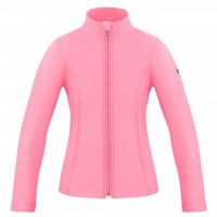 Girls micro fleece jacket glory pink