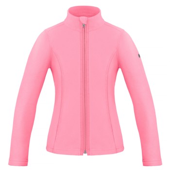 Girls micro fleece jacket glory pink