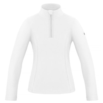 Girls micro fleece jacket white