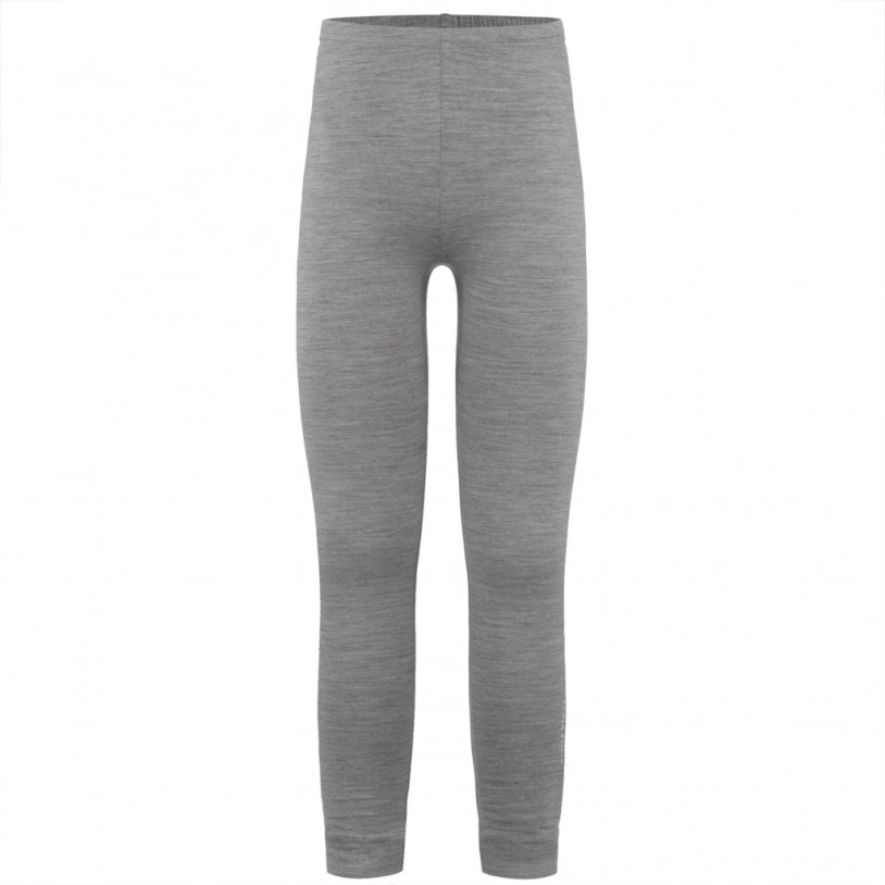 Merino wool pants stone grey heather