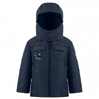 Boys ski jacket gothic blue