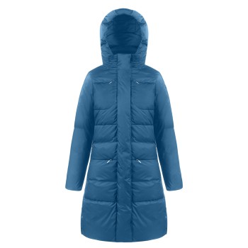 Girls down coat twilight blue