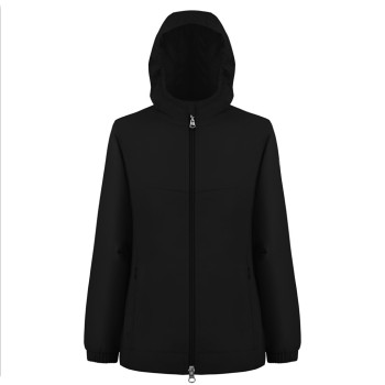 Womens rain jacket black