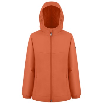 Girls rain jacket electro orange