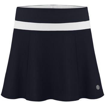 Girls skort oxford blue/white