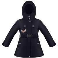 Girls raincoat oxford blue