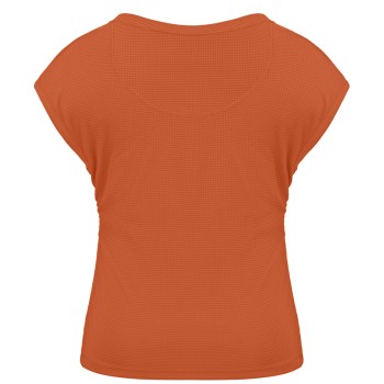 Girls eco active t- shirt electro orange