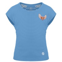 Girls eco active t- shirt lagoon blue