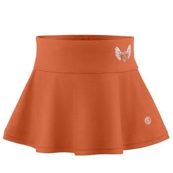 Girls eco active skort electro orange