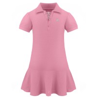 Girls polo dress sweet pink