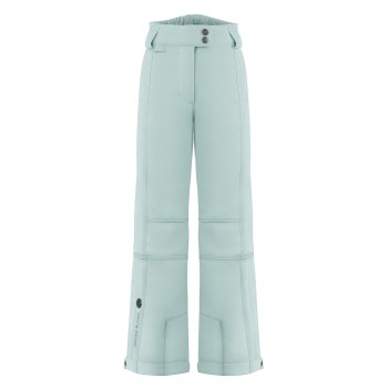 Girls stretch ski pants aloe blue Eva