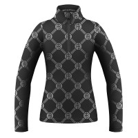 Girls base layer monogram black Mia