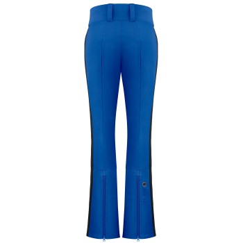 Womens stretch ski pants infinity blue/black