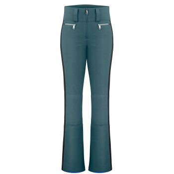 Womens stretch ski pants ever green/black