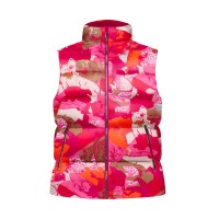 Womens synthetic down vest nature pink