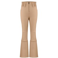 Womens softshell pants almond brown