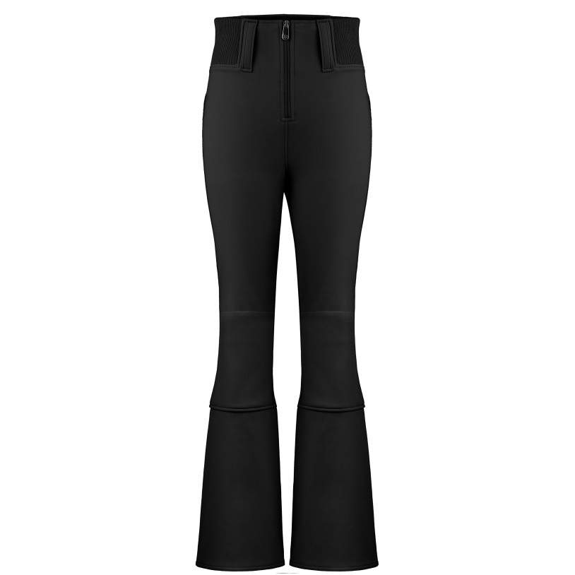 Womens softshell pants black