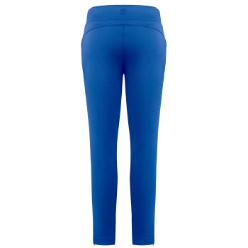 Womens stretch fleece pants infinity blue