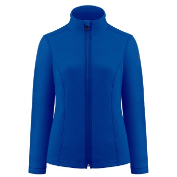 Womens micro fleece infinity blue