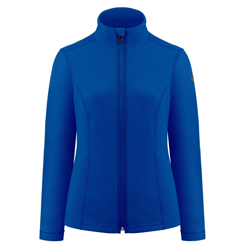 Womens micro fleece infinity blue