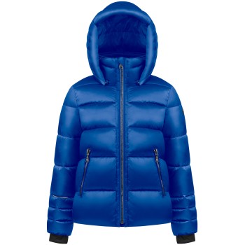 Girls synthetic down jacket infinity blue