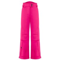 Girls stretch ski pants magenta pink